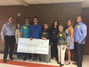 Shaye Busse was awarded the Blake Norvell Smile Scholarship, honoring the memory of the late Blake Norvell, a 2006 Corona del Sol graduate. 