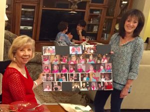 Laura Reisinger, left, and Theresa Scholes, say the bunco club has not only been a blast, it's been a support system. 