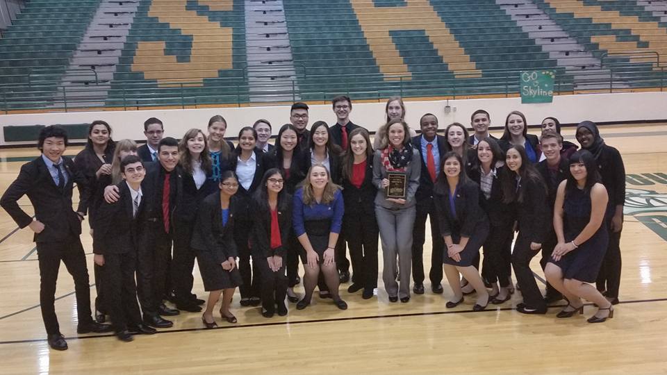 Members of Corona del Sol's 'We the People" award-winning team. 