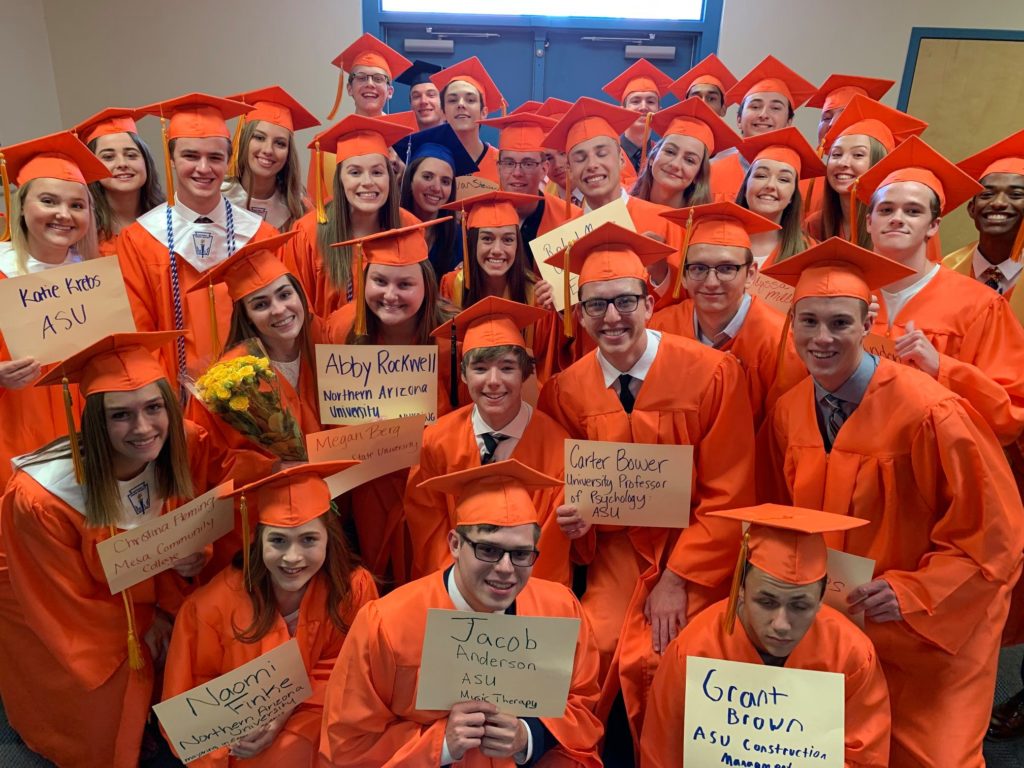 High school graduates return to their elementary classrooms