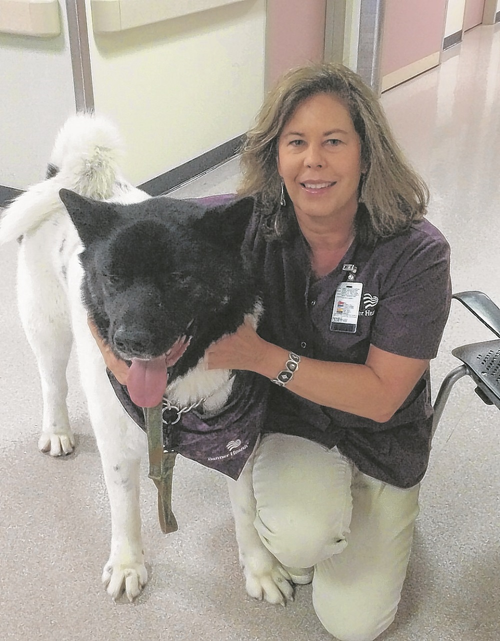 Kathy Williams and Hatchi